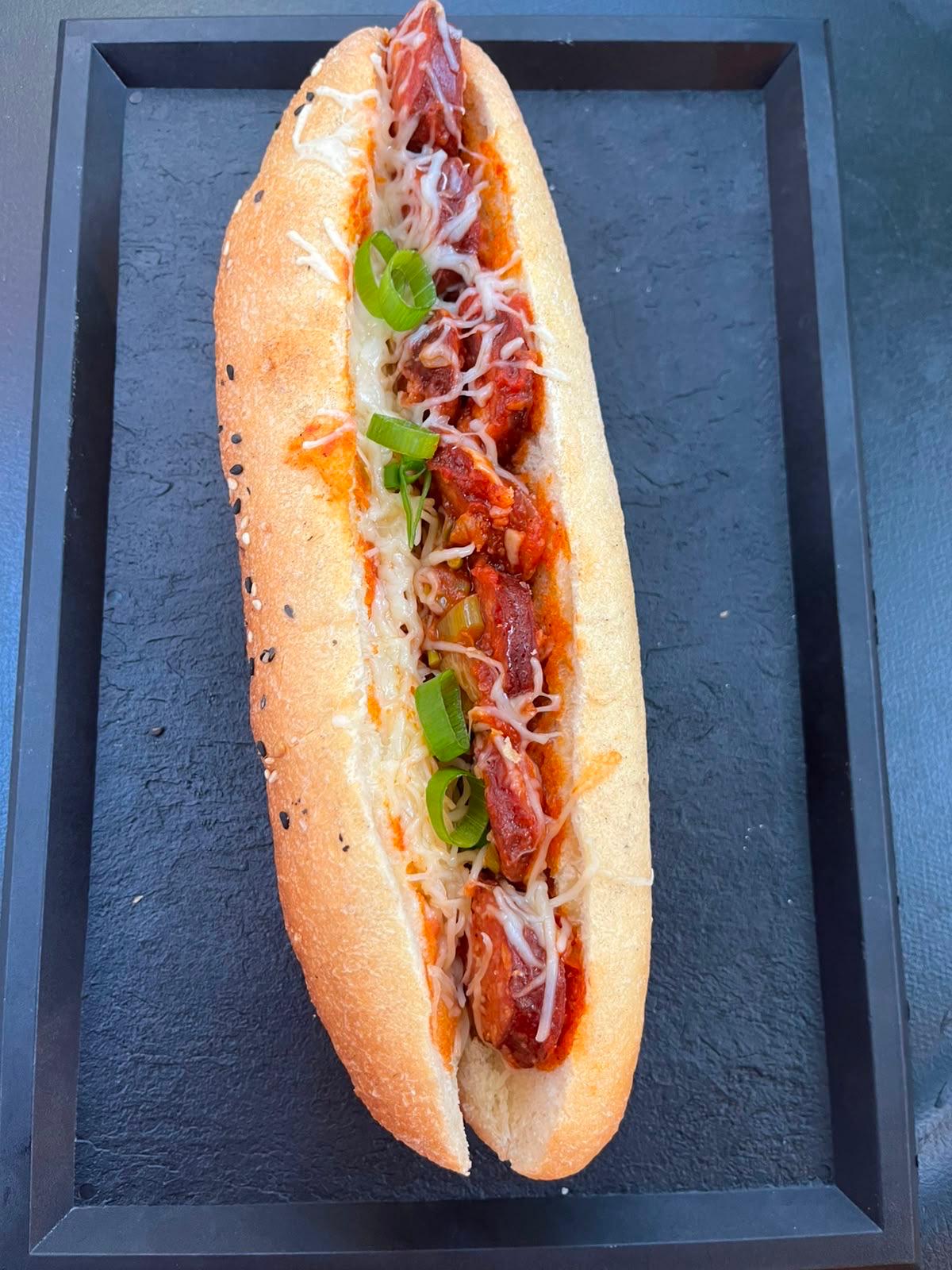 Sandwich saucisses